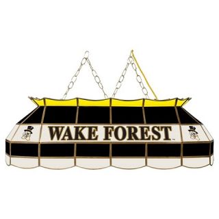 Wake Forest University Stained Glass Tiffany Lamp   40 inch