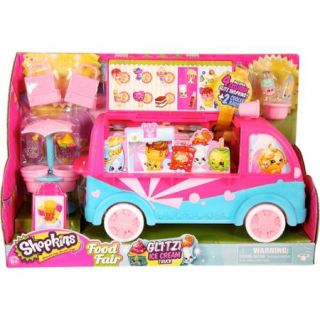 Moose Toys Shopkins Season 3 Scoops Ice Cream Truck Playset, Glitter