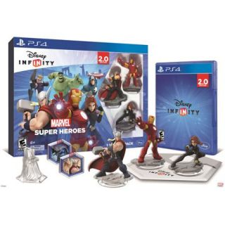 Disney Infinity: Marvel Super Heroes (2.0 Edition) Video Game Starter Pack (PS4)