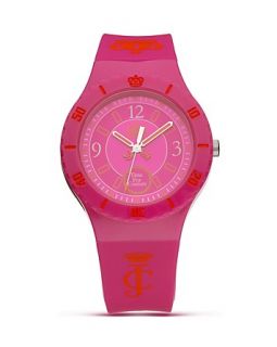 Juicy Couture Taylor Hot Pink Jelly Watch