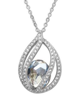 Swarovski Necklace, Megan Crystal Moonlight Pendant   Jewelry