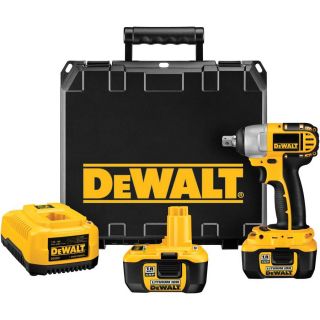 DEWALT 18 Volt 1/2 in Square with Detent Pin Retention Drive Cordless Impact Wrench