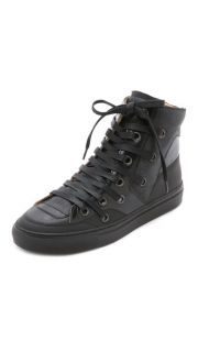 MM6 Lace Up High Top Sneakers