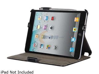 Open Box i blason Book Shell Stand Case Cover Apple iPad Mini with Bonus Stylus iPadMini Heated Black