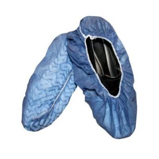 Cordova Polypropylene Non Skid Blue Shoe Covers Size Ex Large (50 Pair per Box) HDSC40XL