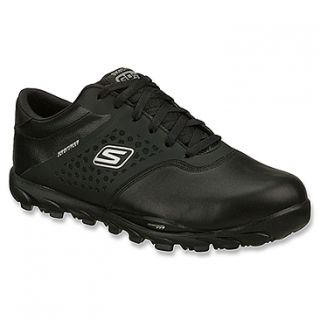 Skechers GO Golf  Men's   Black Leather/ Black Trim
