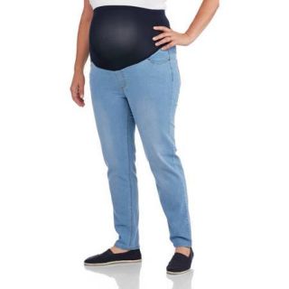 Oh! Mamma Maternity Plus Size Full Panel Basic Super Soft Skinny Jeans