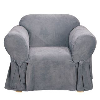 Sure Fit Smooth Suede Washable Chair Slipcover   10530609  