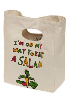 I'm on My Lunch Break Bag in Salad  Mod Retro Vintage Bags