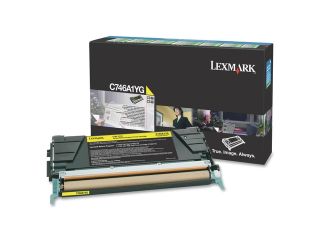 Lexmark C746A1YG Yellow Toner Cartridge