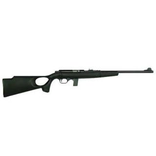 Mossberg 10 + 1 22 Long Rifle w/Blue Finish/Black Synthetic Thumbhole Stock 417479