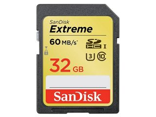 5*SanDisk 32GB 32G SDHC Extreme 60MB/s UHS Class 3 U3 SD 400X Class 10 C10 Memory 4K Card SDSDXN