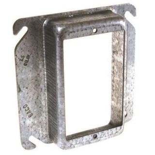 Raco 4 in. Square Single Device Mud Ring, Raised 1/4 in. 8771
