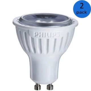 Philips 35W Equivalent Bright White (3000K) MR16 GU10 LED Flood Light Bulb (2 Pack) 423764