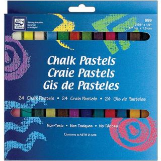 Loew Cornell Chalk Pastels, 24 Pack