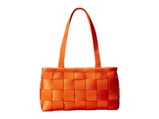Harveys Seatbelt Bag Large Satchel Orange 2