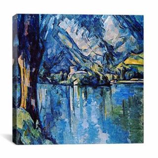iCanvas ''Le Lac Annecy'' Canvas Wall Art by Paul Cezanne
