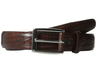 Torino Leather Co. 30MM Alligator Calfskin Cognac Antic Brush Off