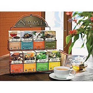 Numi Tea Rack Starter Kit with 24 Boxes of Tea