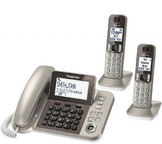 Panasonic Digital Phone & Answering System w/ 2Handsets —