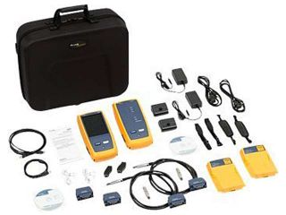 Fluke Networks 4329720 Model DSX 5000 120/GLD Cable Analyzer Module with 1 Year of Gold Support Coverage, Set of CAT 6A/Class EA Permanent Link Adaptors