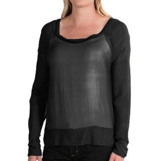 Chaser Sheer Silk Chiffon Shirt (For Women) 7780A 72