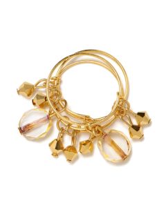 Set Of 3 Sultan Expandable Wire Gold Rings by Alex & Ani