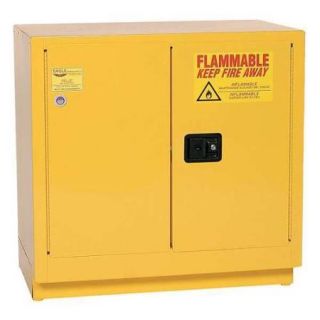 EAGLE 1971 Flammable Safety Cabinet, 22 Gal., Yellow