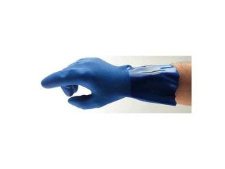 Ansell Size 9 PVCChemical Resistant Gloves,04 644