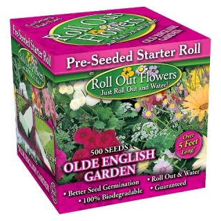 As Seen on TV Roll Out Flowers Olde English Garden