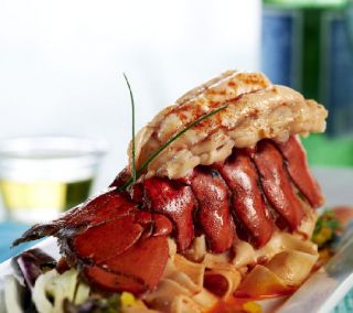 Lobster Gram (6) 7 8 oz. Lobster Tails with Butter Auto Delivery —