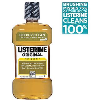 Listerine Original Antiseptic Adult Mouthwash, 1 l
