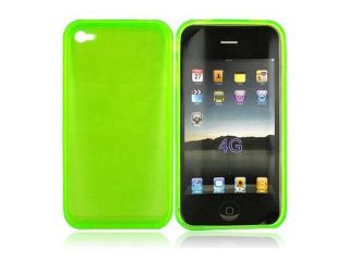 Thermoplastic Polyurethane Resin Skin For iPhone 4   Clear Green ()
