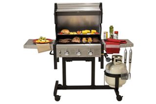 Party King Grills Swing N Smoke Tailgate Grill